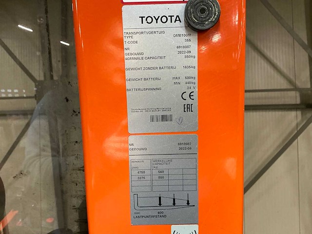 2022 toyota bt optio ome100m man-up truck - afbeelding 7 van  18