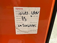 2022 toyota lwe200 elektrische palletwagen - afbeelding 4 van  14