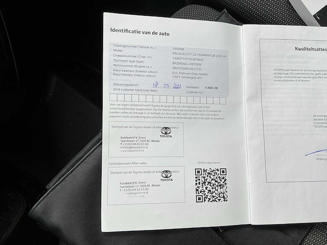 2022 toyota proace city 1.5 d-4d live long bedrijfswagen - afbeelding 26 van  33