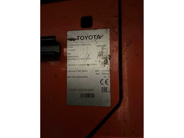 2022 toyota rfe160h reach truck - afbeelding 15 van  24