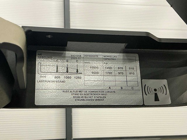 2022 toyota rre200h reachtruck - afbeelding 13 van  22