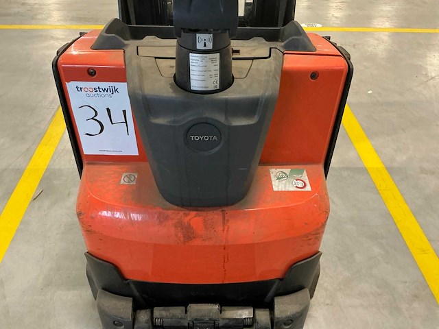 2022 toyota swe100cb elektrische stapelaar - afbeelding 4 van  14