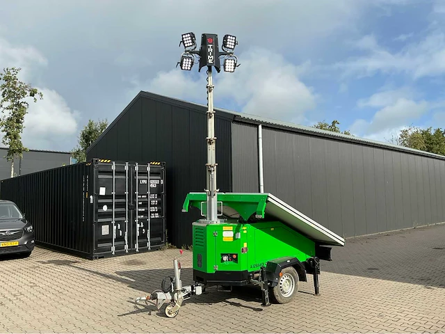 2022 trime x-solar mobiele led lichtmast met zonnepanelen - afbeelding 12 van  25
