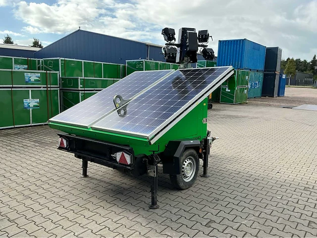2022 trime x-solar mobiele led lichtmast met zonnepanelen - afbeelding 23 van  25