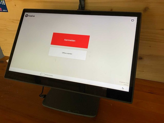 2022 twelve pp9735-wl lcd touch screen kassa systeem met 2 x handhealth en epson bonnenprinter - afbeelding 3 van  10