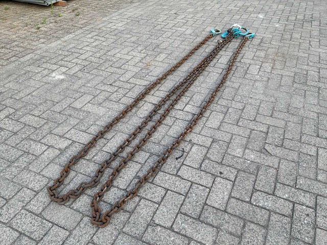 2022 van der blij tweesprong hijsketting 6000mm 9.38t (2x) - afbeelding 3 van  5