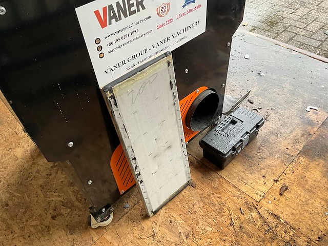 2022 vaner v-co2 koper/kunststof kabelgranulator - afbeelding 6 van  8