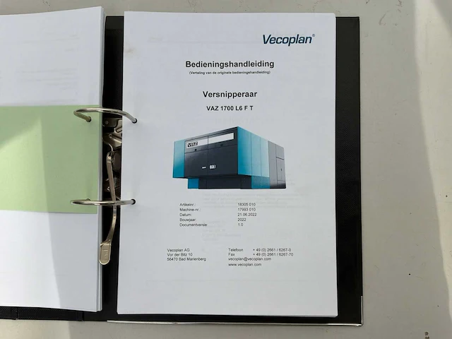 2022 vecoplan vaz 1700 l6 ft shredder - afbeelding 46 van  52