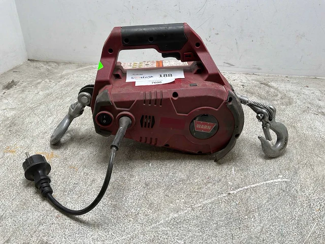 2022 warn pullzall 230v ac staaldraadtakel pullzall - afbeelding 1 van  6