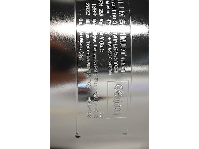 2022 wilhelm schmidt nex 20 rvs canister (6x) - afbeelding 5 van  5