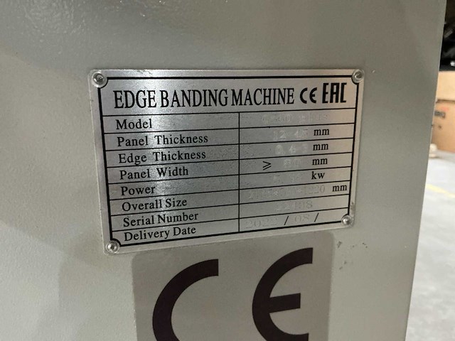 2022 wilmac g560 plus kantenlijmmachine - afbeelding 9 van  18