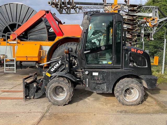 2022 wolf wl80 shovel (defect) - afbeelding 3 van  4