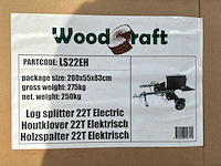 2022 woodcraft ls22eh houtkliefmachine - afbeelding 11 van  12