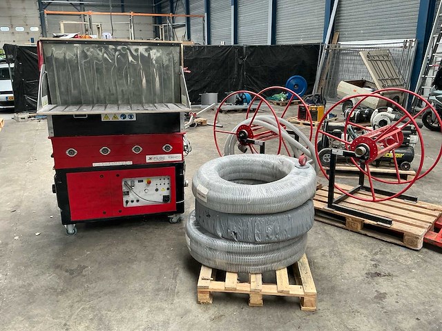 2022 x-floc em400 isolatie inblaasmachine inclusief toebehoren - afbeelding 8 van  15
