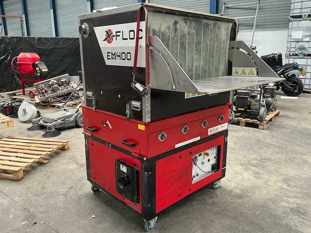 2022 x-floc em400 isolatie inblaasmachine inclusief toebehoren - afbeelding 9 van  15