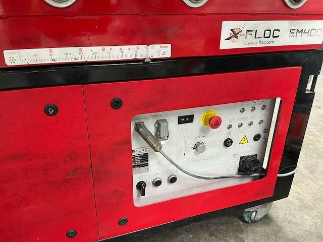 2022 x-floc em400 isolatie inblaasmachine inclusief toebehoren - afbeelding 10 van  15
