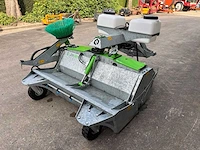 2022 zocon vgm-150 hydraulische veegmachine 150 cm met zijborstel en watersproeiing