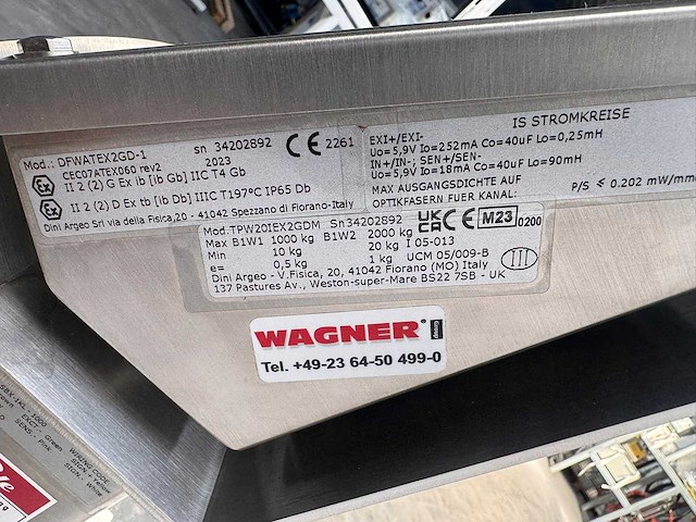 2023 - dini argeo srl - dfwatex2gd-1 - palletwagenschaal - afbeelding 6 van  12