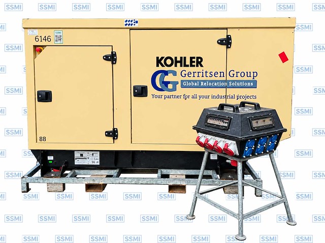 2023 - kohler power systems / sdmo - j88 - stroomgenerator - afbeelding 7 van  11