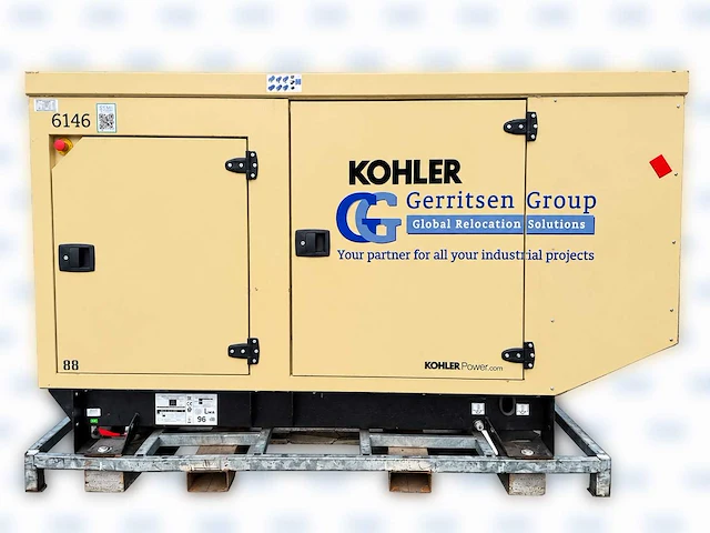 2023 - kohler power systems / sdmo - j88 - stroomgenerator - afbeelding 1 van  14