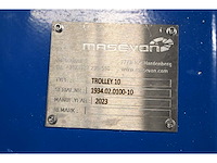 2023 - masévon - vcc - 20-delige afneembare glasbok transportwagen - trolley 10 - afbeelding 7 van  7