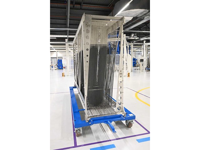 2023 - masévon - vcc- 20-delige afneembare glasbok transportwagen - trolley 11 - afbeelding 2 van  6