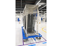 2023 - masévon - vcc- 20-delige afneembare glasbok transportwagen - trolley 11 - afbeelding 2 van  6