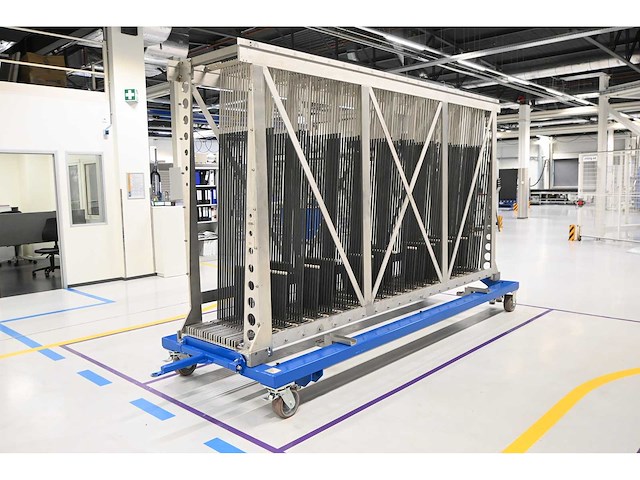 2023 - masévon - vcc- 20-delige afneembare glasbok transportwagen - trolley 11 - afbeelding 3 van  6