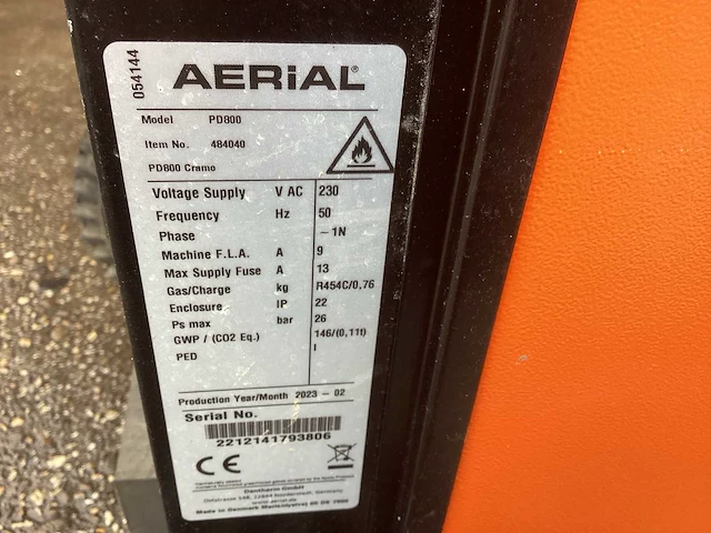 2023 aerial pd 800 bouwdroger - afbeelding 4 van  4