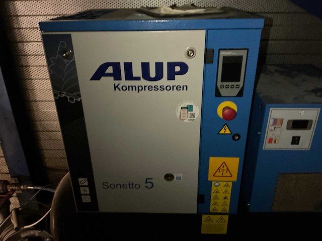 2023 alup sonetto s+ 200 schroefcompressor - afbeelding 4 van  5
