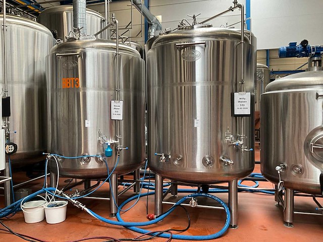 2023 ant systems bright beer tank 4000l biertank (2x) - afbeelding 1 van  6