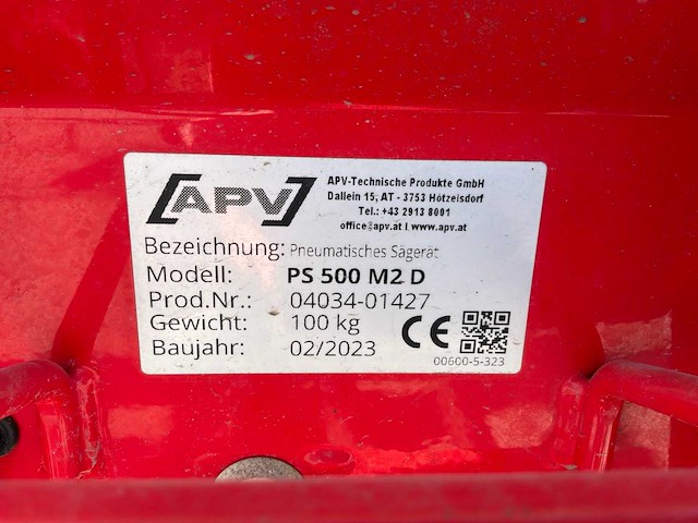 2023 apv ps 500 m2 d kunstmeststrooier - afbeelding 4 van  12