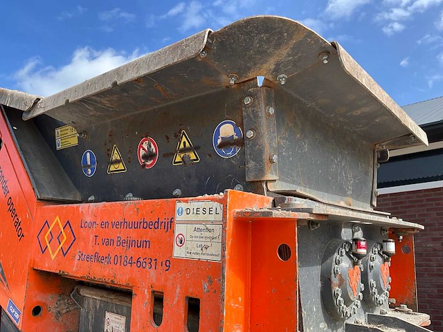 2023 arjes impaktor 250 evo 2-assige shredder - afbeelding 11 van  13