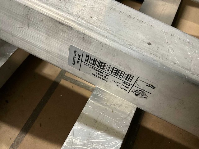 2023 asc 70797450 staander dakrandbeveiliging schuin dak (4x) - afbeelding 5 van  5