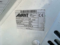 2023 avant 523 compacte shovel / wiellader - afbeelding 16 van  25