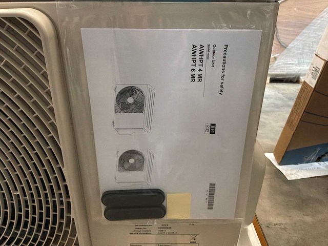 2023 bdr thermea f awhpt 4 mr airconditioning buiten unit - afbeelding 5 van  6