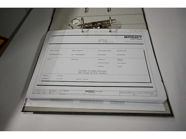 2023 benteler / masévon - vertical conveyor - vertical conveyor 2-delige vcc glas laad en ontlaad station - afbeelding 6 van  18