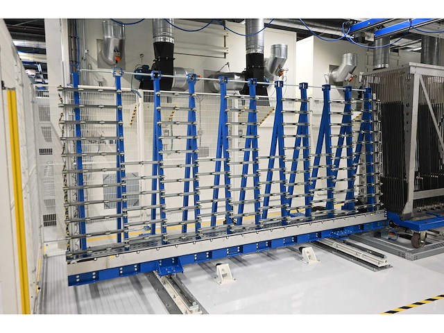 2023 benteler / masévon - vertical conveyor - vertical conveyor 2-delige vcc glas laad en ontlaad station - afbeelding 12 van  18