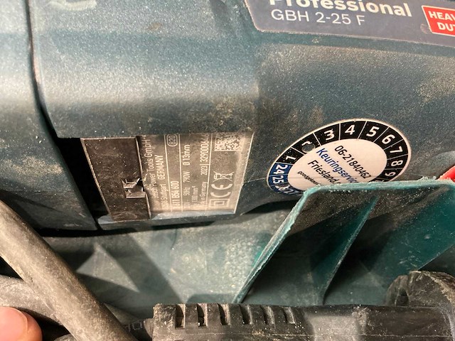 2023 bosch gbh 2-25 f boormachine - afbeelding 3 van  4