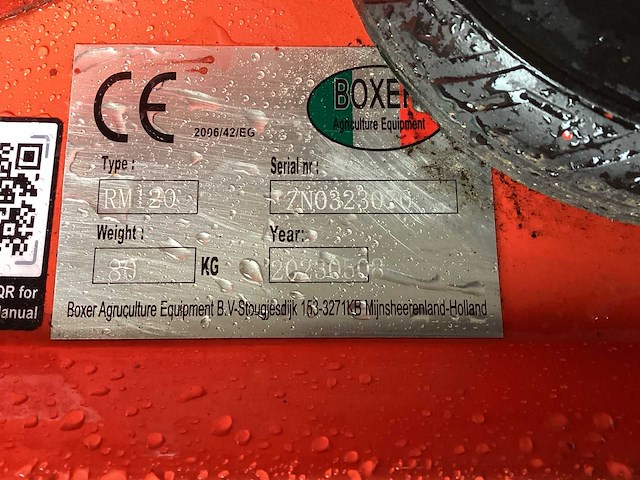 2023 boxer rm 120 klepelmaaier - afbeelding 7 van  7