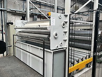 2023 campen accumulator / baanbuffer met rollenbaan en kantsnij unit - afbeelding 5 van  12