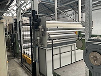 2023 campen accumulator / baanbuffer met rollenbaan en kantsnij unit - afbeelding 6 van  12