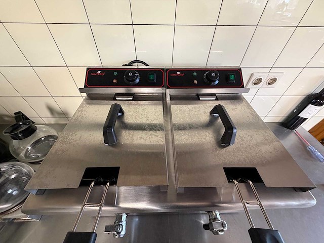 2023 caterchef 688828 dubbele friteuse - afbeelding 3 van  6