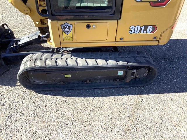 2023 caterpillar 301.6 minigraafmachine - afbeelding 9 van  34