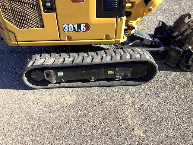 2023 caterpillar 301.6 minigraafmachine - afbeelding 11 van  34