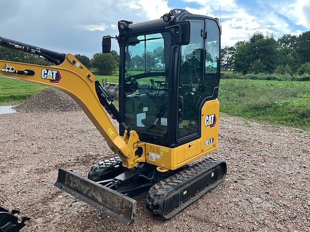 2023 caterpillar 301.8 minigraafmachine - afbeelding 2 van  28