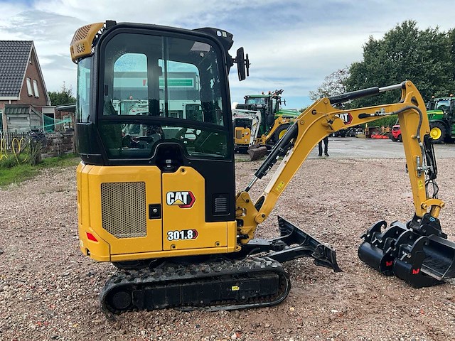 2023 caterpillar 301.8 minigraafmachine - afbeelding 24 van  28