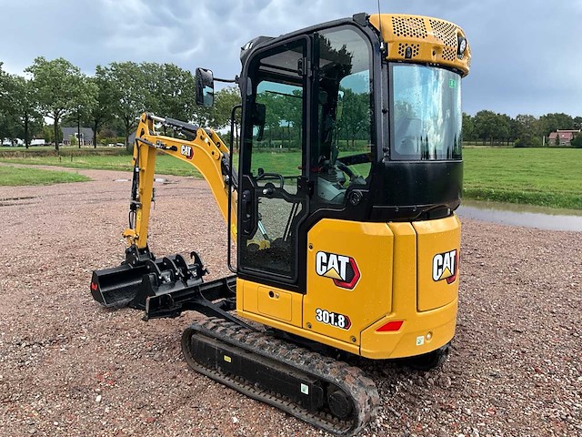 2023 caterpillar 301.8 minigraafmachine - afbeelding 27 van  28