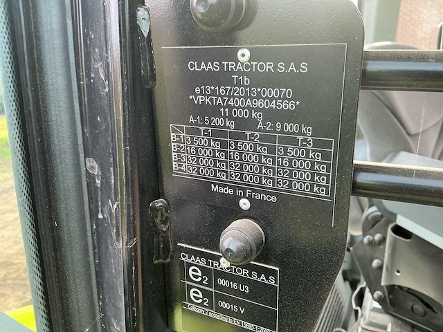 2023 claas - arion 630 - vierwielaangedreven landbouwtractor - afbeelding 43 van  48