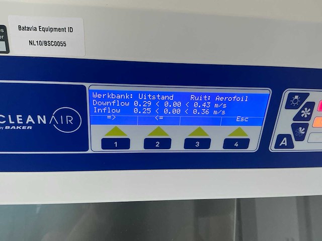 2023 clean air door baker biovanguard 6 laminaire flow kast - afbeelding 9 van  12